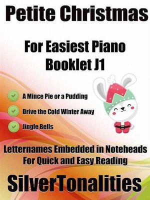 cover image of Petite Christmas for Easiest Piano Booklet J1